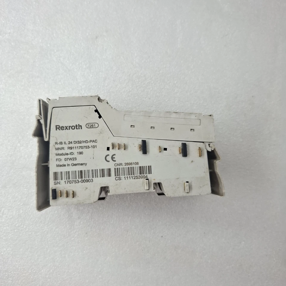 Bosch Rexroth R-IB IL 24 DI 32/HD-PAC Inline Digital Input Module R911170753-101